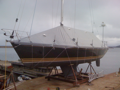 Rugged construction with Harbor Time fabric